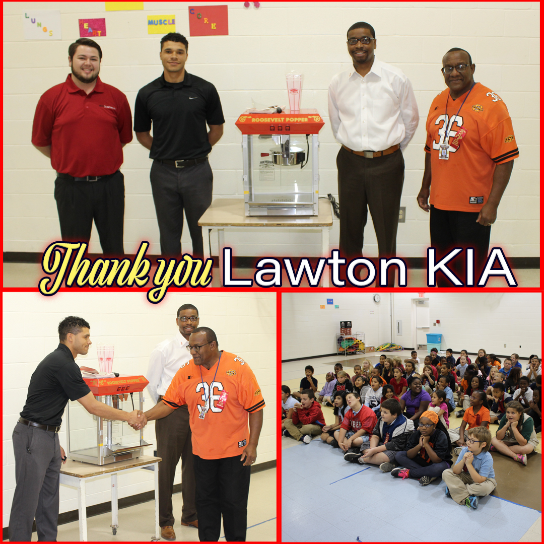 Cleveland Elementary Receives Donation